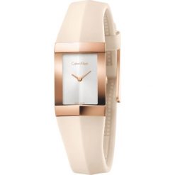 Calvin Klein Shape Zegarek Biały. Białe zegarki damskie Calvin Klein, ze stali. Za 1146,95 zł.