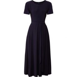 Max Mara Leisure GERONA Długa sukienka blue. Niebieskie sukienki damskie marki Max Mara Leisure, l, bez wzorów, z elastanu, bez kołnierzyka, z długim rękawem, długie, maxi. Za 889,00 zł.
