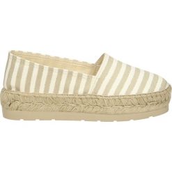 Espadryle damskie: Espadryle – 450 MAR BEIGE