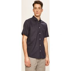 Tom Tailor Denim - Koszula. Białe koszule męskie TOM TAILOR DENIM, s, bez wzorów, z bawełny, klasyczne, z klasycznym kołnierzykiem, z krótkim rękawem. Za 169,90 zł.