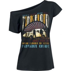 Bluzki asymetryczne: Pink Floyd Montreux Casino Koszulka damska czarny