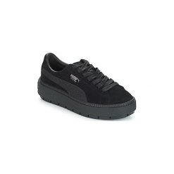 Buty Puma WN PLATFORM TRACE ANIMAL.B. Czarne trampki i tenisówki damskie marki Puma, bez wzorów, bez zapięcia. Za 406,40 zł.