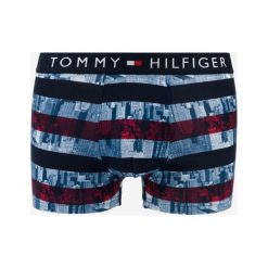 Tommy Hilfiger Bokserki Niebieski. Niebieskie bokserki męskie TOMMY HILFIGER, w paski, z elastanu. Za 125,95 zł.