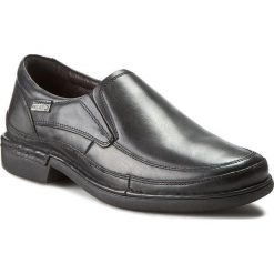 Półbuty PIKOLINOS - 08F-5017 Black. Czarne półbuty męskie Pikolinos, na co dzień, bez wzorów, ze skóry, eleganckie, bez zapięcia. W wyprzedaży za 309,00 zł.