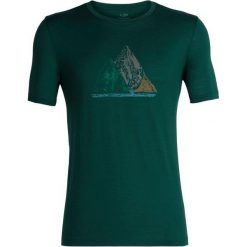 Icebreaker T-Shirt Męski Mens Tech Lite Ss Crewe Sum Of Parts Dk Pine Xl. Zielone koszulki męskie termoaktywne marki Icebreaker, xl, z nadrukiem, z wełny, sportowe, bez kołnierzyka, krótkie. W wyprzedaży za 229,00 zł.
