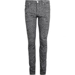 Versace Jeans Spodnie "Bando Slim". Czarne jeansy męskie Versace Jeans, z nadrukiem. Za 349,00 zł.