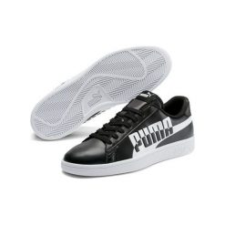 Puma Tenisówki męskie Smash V2 Max 37113504 44 czarne. Czarne buty sportowe męskie Puma, bez zapięcia, tenisowe. Za 275,00 zł.