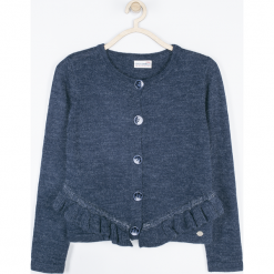Sweter. Niebieskie swetry dziewczęce marki SUPER GIRL. Za 54,90 zł.