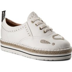 Espadryle LOVE MOSCHINO - JA10253G05JA0100 Bianco. Szare espadryle damskie marki Love Moschino, z materiału. W wyprzedaży za 399,00 zł.