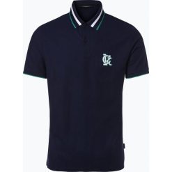 Calvin Klein - Męska koszulka polo, niebieski. Niebieskie koszulki polo Calvin Klein, m, z haftami, prążkowane. Za 249,95 zł.