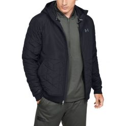 Under Armour ColdGear® Reactor Performance Hybrid Kurtka Czarny. Czarne płaszcze męskie Under Armour, na jesień, s, bez wzorów, z materiału. Za 826,95 zł.
