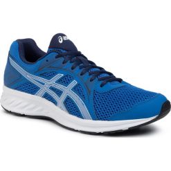 Buty ASICS - Jolt 2 1011A167 Tuna Blue/White 404. Niebieskie buty sportowe męskie Asics, ze skóry ekologicznej, bez zapięcia, do biegania. Za 209,00 zł.