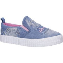 Niebieskie trampki slip on z gumką casu d7027. Niebieskie trampki dziewczęce Casu, bez wzorów, bez zapięcia. Za 39,99 zł.