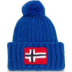 Czapka NAPAPIJRI - Semiury 1 N0YGSEBA5 Medium Blue BC4. Niebieskie czapki męskie Napapijri, z wełny. Za 189,00 zł.