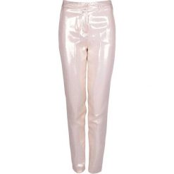 Patrizia Pepe Spodnie "Silk Pants". Szare jeansy damskie Patrizia Pepe. Za 149,00 zł.