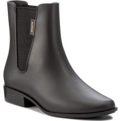 Kalosze ZAXY - London Boot II Fem 82267 Czarny 01003 Y285047. Czarne buty zimowe damskie marki Zaxy, z materiału. W wyprzedaży za 169,00 zł.