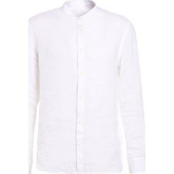 Koszule męskie na spinki: 120% Lino CAMICIA UOMO GURU Koszula white