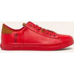 Big Star - Tenisówki. Czerwone trampki męskie BIG STAR, bez wzorów, z gumy, retro, na sznurówki. Za 169,90 zł.