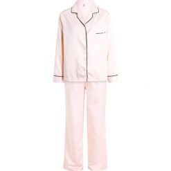 Piżamy damskie: BlueBella ABIGAIL SHIRT AND TROUSER SET Piżama pale pink/black