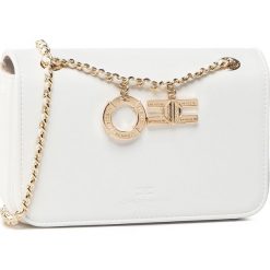 Torebka ELISABETTA FRANCHI - BS-52A-02E2-V249 Avorio 360. Białe torebki klasyczne damskie Elisabetta Franchi, bez wzorów, ze skóry ekologicznej, eleganckie, na ramię, bez dodatków. W wyprzedaży za 789,00 zł.
