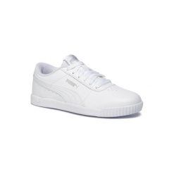 PUMA CARINA SLIM SL 37054802. Białe buty sportowe damskie Puma, bez wzorów, ze skóry ekologicznej, sportowe. Za 229,99 zł.