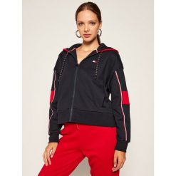 Bluza Tommy Sport Colour Blocked S10S100763. Niebieskie bluzy sportowe damskie Tommy Sport, s, bez wzorów, bez rękawów, bez kaptura. Za 449,00 zł.