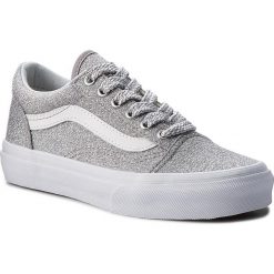 Tenisówki VANS - Old Skool VN0A38HBUAW (Lurex Glitter) Silver/Tr. Szare trampki dziewczęce Vans, z gumy, na sznurówki. W wyprzedaży za 179,00 zł.