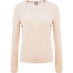 FTC Cashmere CREW NECK Sweter champagne. Brązowe bluzy damskie marki FTC Cashmere, m, bez wzorów, z kaszmiru, bez rękawów, bez kaptura. Za 839,00 zł.