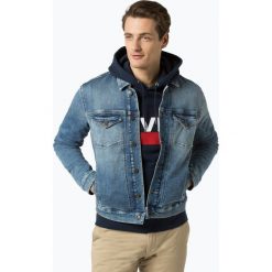 Tommy Jeans - Męska kurtka jeansowa, niebieski. Niebieskie kurtki męskie Tommy Jeans, m, bez wzorów, z jeansu, bez kaptura. Za 449,95 zł.