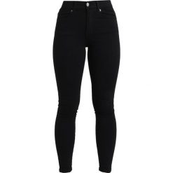 Dr.Denim Petite LEXY MID RISE Jeans Skinny Fit black. Czarne jeansy damskie relaxed fit marki Dr.Denim Petite, petite. Za 209,00 zł.