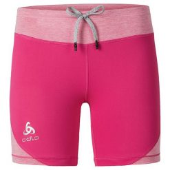 Spodenki sportowe męskie: Odlo Spodenki Tights short HANA Różowe r. S (347741)