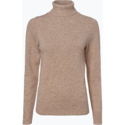 Brookshire - Sweter damski, beżowy. Brązowe golfy damskie marki brookshire, xxl, z wełny. Za 69,95 zł.