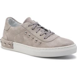Sneakersy EVA MINGE - EM-10-05-000092 809. Szare półbuty damskie Eva Minge, ze skóry. W wyprzedaży za 239,00 zł.