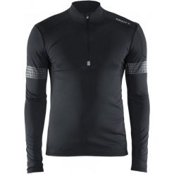 Craft Bluza Męska Brilliant 2.0 Black Xl. Czarne bluzy męskie rozpinane Craft, m, z materiału. W wyprzedaży za 159,00 zł.