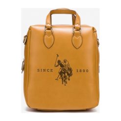 U.S. Polo Assn Folsom Plecak Żółty. Żółte plecaki damskie U.S. Polo Assn., w paski, z materiału. Za 447,95 zł.