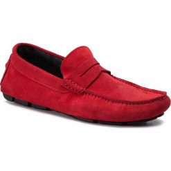 Mokasyny POLLINI - PB10441G07UB0500 Rosso. Czerwone mokasyny męskie Pollini, ze skóry, eleganckie. Za 789,00 zł.