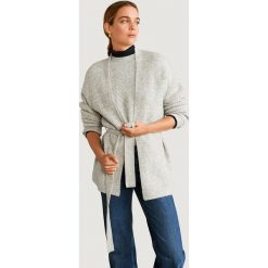 Mango - Sweter Comfort. Brązowe swetry damskie Mango, s, bez wzorów, z wełny, bez rękawów, bez kaptura. W wyprzedaży za 59,90 zł.