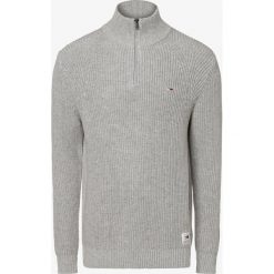 Tommy Jeans - Sweter męski, szary. Szare swetry męskie Tommy Jeans, xl, bez wzorów, z jeansu, bez kołnierzyka, bez kaptura. Za 539,95 zł.