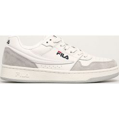 Fila - Buty skórzane Arcade low. Białe sneakersy męskie Fila, z okrągłym noskiem, bez zapięcia. Za 339,90 zł.