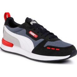 Sneakersy PUMA - R78 373117 05 Castlerock/Black/White. Szare sneakersy męskie Puma, bez zapięcia. Za 269,99 zł.