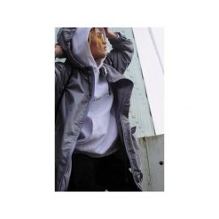Kurtka / płaszcz typu parka szara. Szare kurtki damskie Rest_factory, s, z aplikacjami, z tkaniny, bez kaptura. Za 349,00 zł.