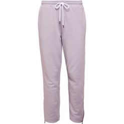 Emporio Armani Spodnie treningowe grey. Szare bryczesy damskie Emporio Armani, z bawełny. W wyprzedaży za 351,60 zł.