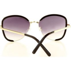 Okulary przeciwsłoneczne mazzini clubround new czarny. Czarne okulary przeciwsłoneczne damskie LOOKS STYLE EYEWAER, retro. W wyprzedaży za 59,90 zł.