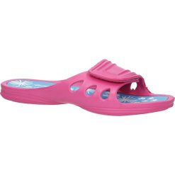 Fuksjowe klapki american a086-170605-2w. Klapki damskie American, bez wzorów, bez obcasa. Za 49,99 zł.
