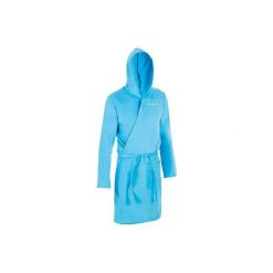 Szlafrok na basen z mikrofibry męski. Niebieskie szlafroki męskie NABAIJI, xl, bez wzorów, z poliesteru, bez rękawów, bez kaptura. Za 79,99 zł.