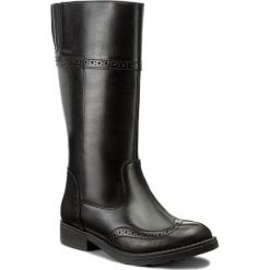 Kozaki dziewczęce: Kozaki GEOX – J Sofia G J74D3G 00043 C9999 Black