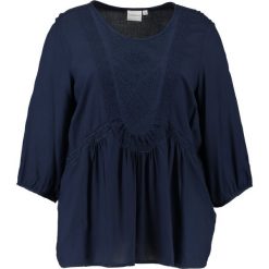 Bluzki asymetryczne: Junarose Bluzka navy blazer