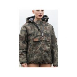 Kurtka ocieplana typu anorak moro. Zielone kurtki damskie przeciwdeszczowe marki Rest_factory, na jesień, l, moro. Za 319,00 zł.