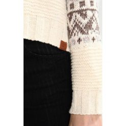 Swetry klasyczne damskie: Double Agent ROUND NECK Sweter ecru