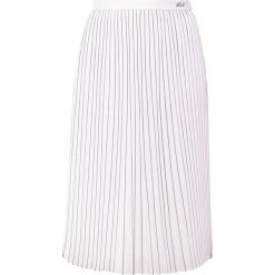 Spódniczki trapezowe: KARL LAGERFELD PIN STRIPE PLEATED SKIRT Spódnica trapezowa black/white